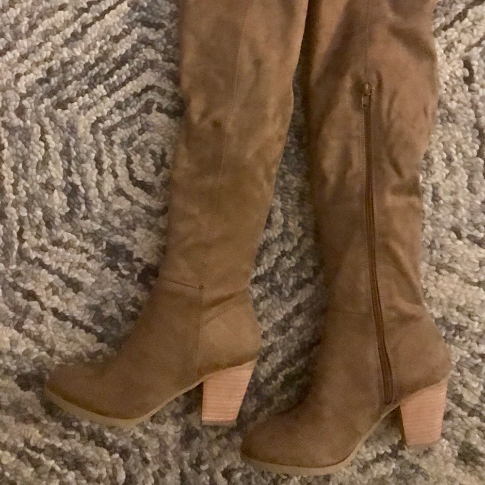 Brand new over-the-knee boots. Super nice!